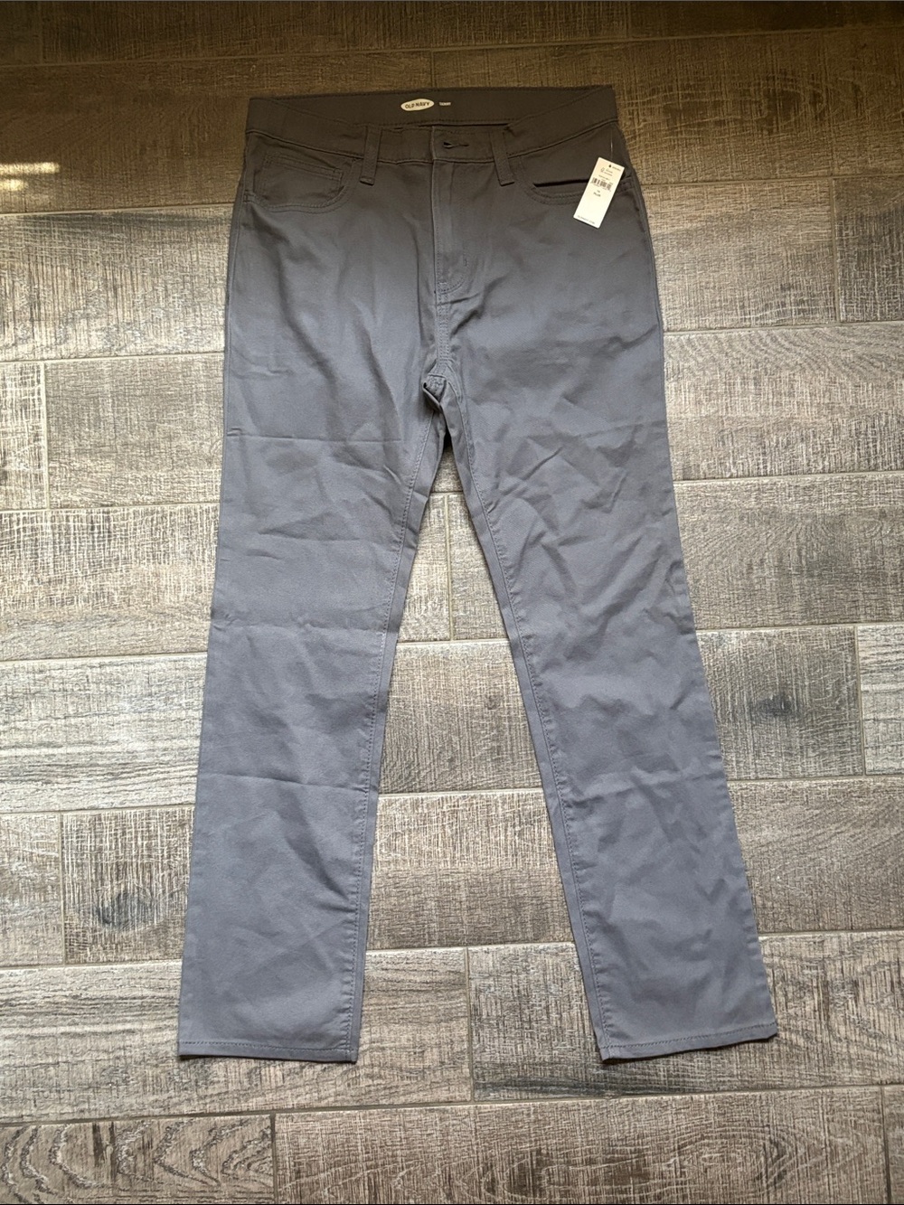 Old Navy Skinny Pants in Charcoal Gray